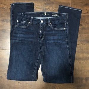 7 for all mankind “Kimmie straight leg” jeans